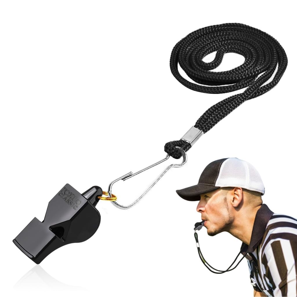 Proberos Whistle for Sports Coach with 120dB Pealess Chamber and ABS Polymer Build | Referee and Gym Use