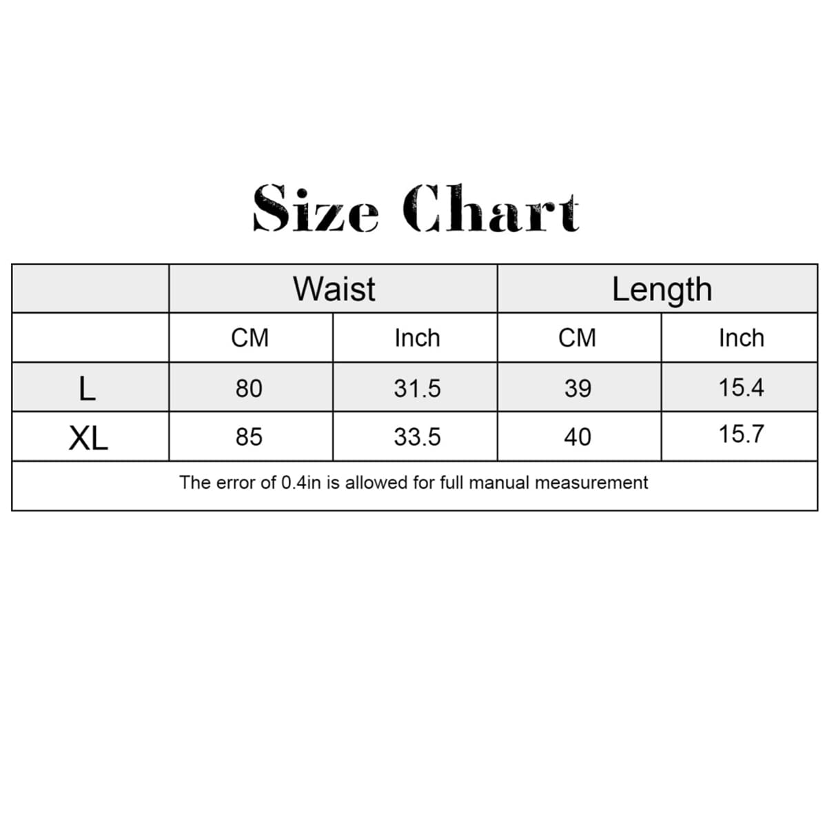 GUSTAVE Shirt Extender for Women with Elastic Waist and Short Front Long Back | 2Pcs Size L Black and White, Waist 80cm Length 39cm