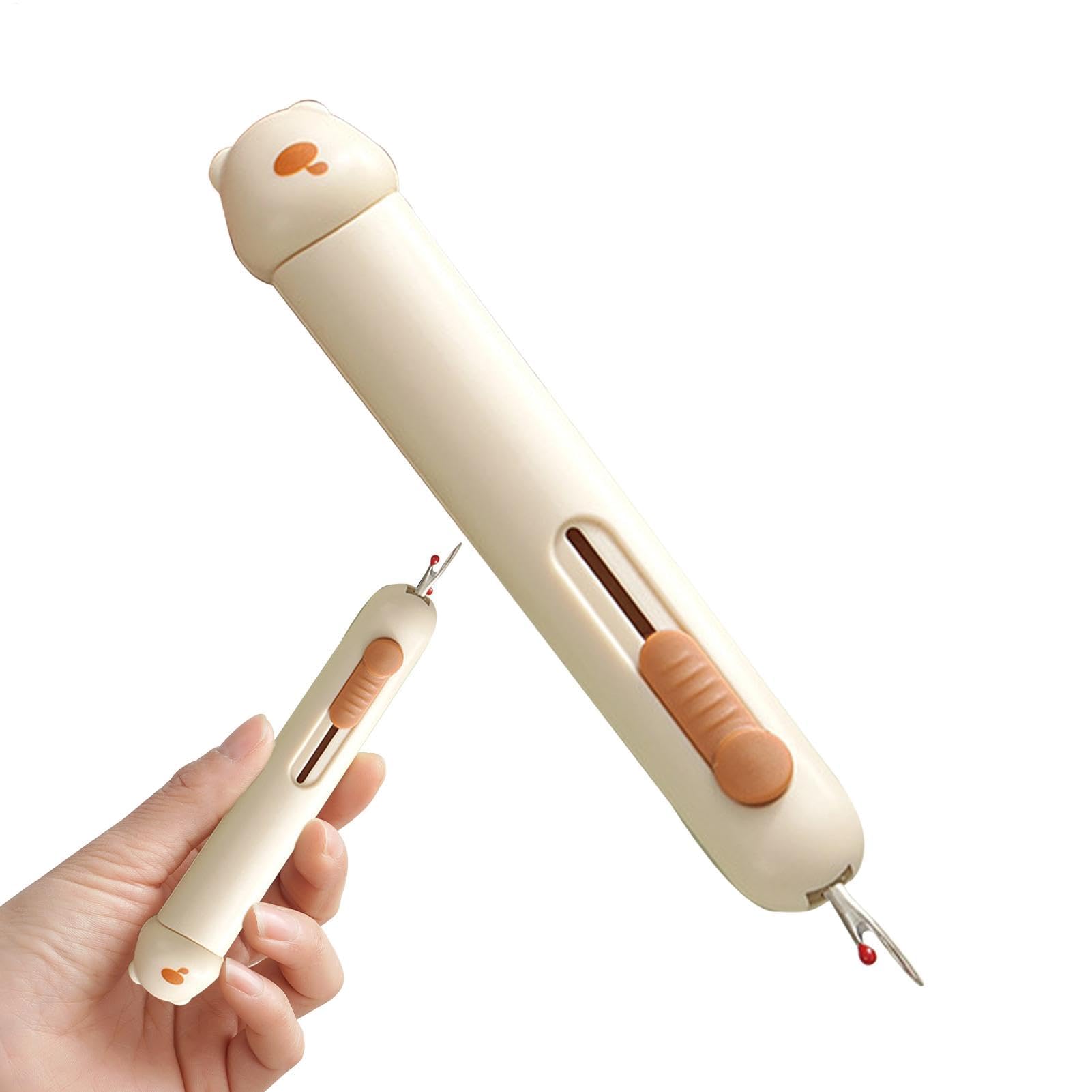 ZIBUYU® 2-in-1 Needle Threader & Seam Ripper Tool | Needle