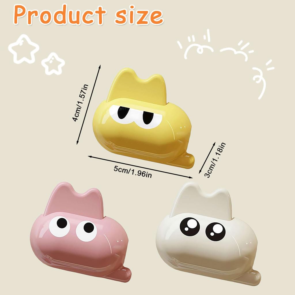 HASTHIP Toothbrush Cover Case for Travel and Home with Dustproof Secure Fit | 3 pcs Multicolor Plastic Protector