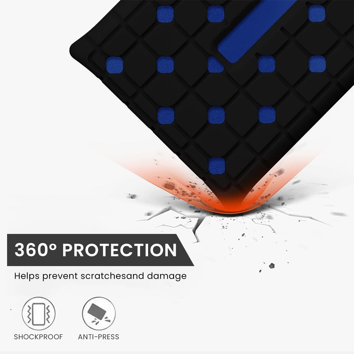 ZORBES Silicone Sleeve for Samsung T7 Touch SSD featuring Open Pouch Design and 71x93mm Size