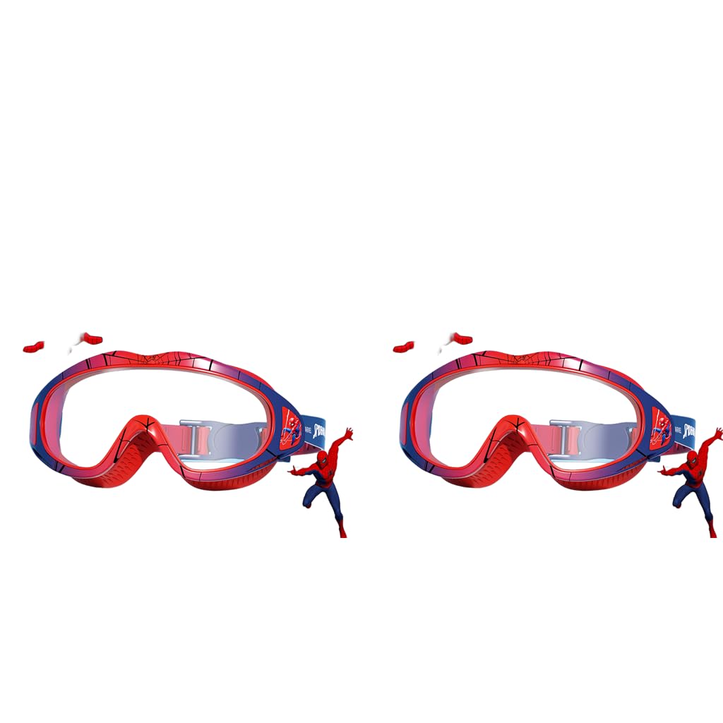 Proberos Swimming Goggles for Kids 6–12 with Anti-Fog HD Lenses and Integrated Earplugs | UV Protection