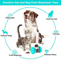 Qpets® Interactive Dog Toys Tumbler Food Dispenser for Dog Cat Toy Tumbler Self-Swing Food Dispenser Toy for Dog Cat Slow Feeder Toy for Dogs Cats Dog Puzzle Toys