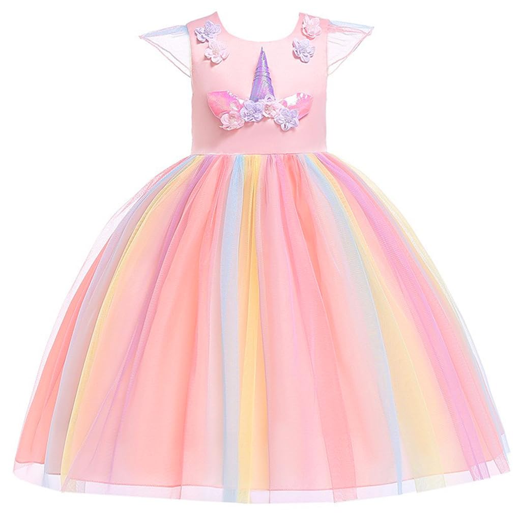 Venzina® Unicorn Costume Dress for Girls