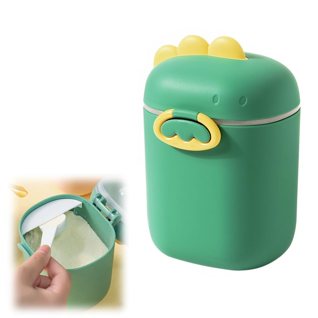 SNOWIE SOFT Baby Formula Dispenser 800ml with Airtight Seal and Scoop | BPA-Free PP Container