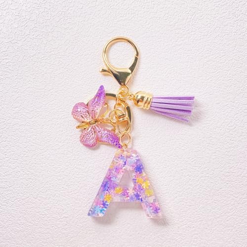 ZIBUYU® Alphabet Initial Letter Keychain