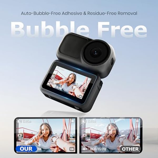 ZORBES Screen Protectors for DJI Osmo Nano with 9H Hardness Tempered Glass | Bubble Free