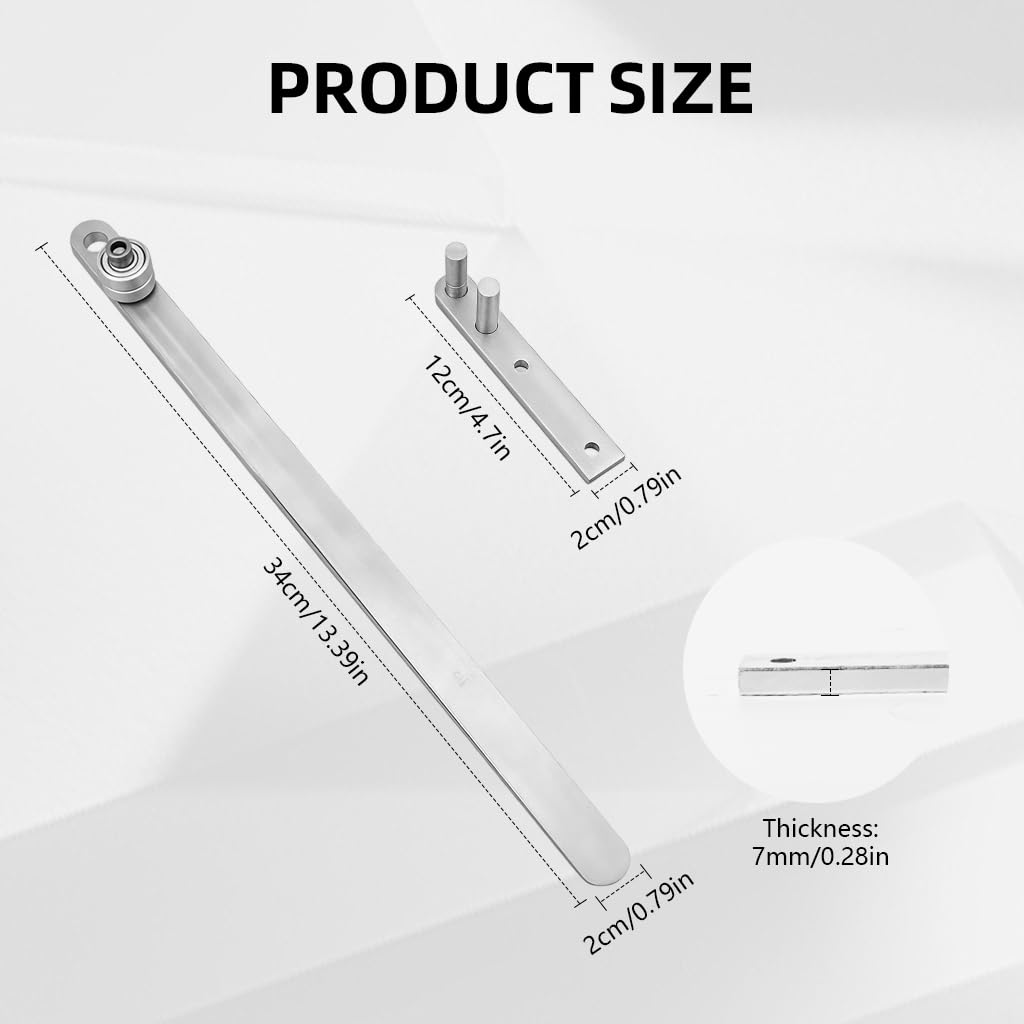 Serplex Manual Steel Rod Bending Tool Set for Metalworking with Bearing System and Springs