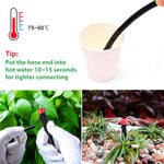 HASTHIP® 30Pcs Drip Irrigation Sprinkler for Home Garden Irrigation, Adjustable Flow Design Ground Insert Dripper, 1/4