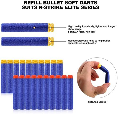 HASTHIP Tactical Vest Kit for Kids with 20‑Dart Magazine and Adjustable Goggles | 600D Nylon Combat Gear Set