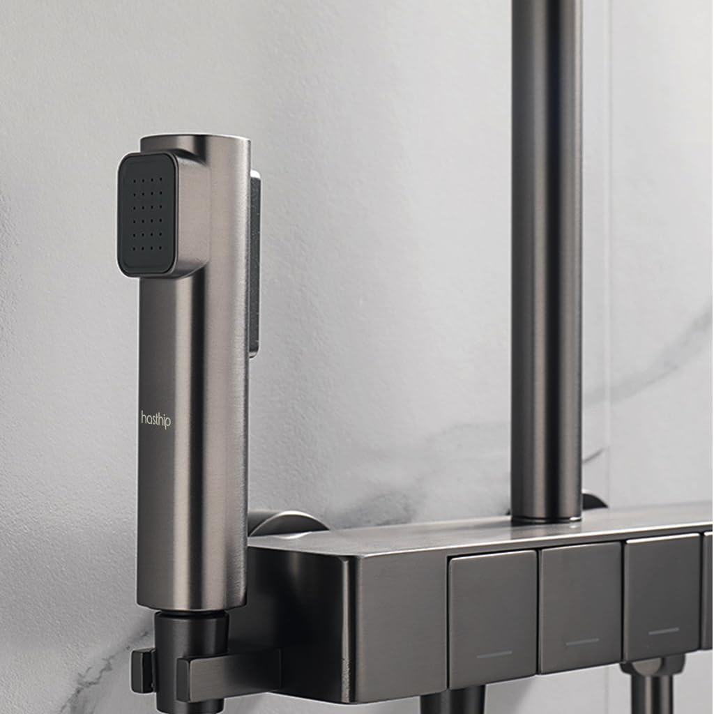 HASTHIP Health Faucet for Toilet with 2 Flow Modes and One Hand Operation | Easy Installation