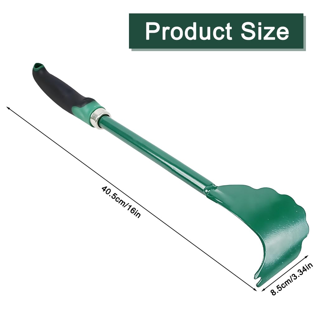 HASTHIP Lawn Mower Cleaning Scraper for Grass Build Up | 16 inch Metal Blade with Anti Slip Handle