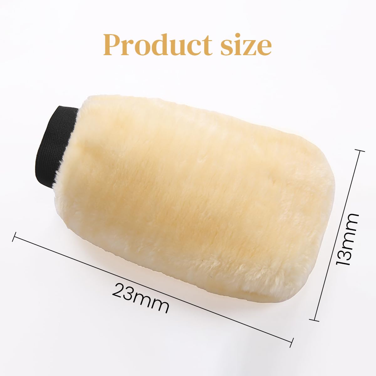 STHIRA Car Cleaning Gloves for Waxing and Polishing with Dual-Sided Plush Microfiber | Scratch-Free Detailing Mitts for Interior and Exterior Care