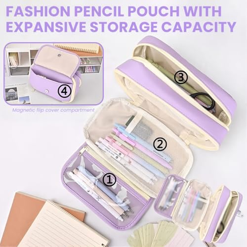 ZIBUYU® Student Pencil Pouch, Fashion