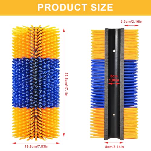 HASTHIP® Livestock Scratch Brush Kit