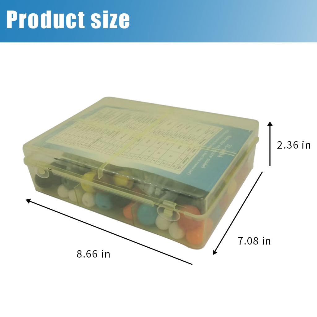 PATPAT Chemistry Molecular Model Kit 267 pcs for Teaching with Ball and Stick Design | Science Learning Set