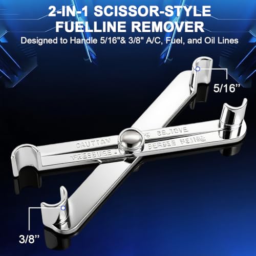 STHIRA® Quick Disconnect Tool Set for AC Line, 22-Piece Air Conditioning Fuel Line Disconnect Kit with Tool Box, HVAC & Auto AC Line Removal Tools