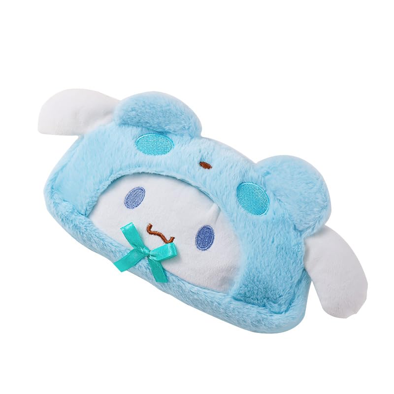 Climberty® Cinnamoroll Pencil Case, Plush Cartoon Pencil Case, Cosmetic Bag with Zip, Large Capacity for Students, Gift for Girls