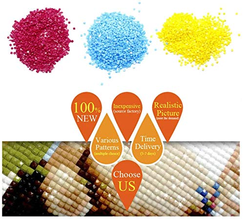 HASTHIP 5D Diamond Painting Kit for BTS Portrait Art with Full Drill 11.8x15.7 in | Gift for Fans