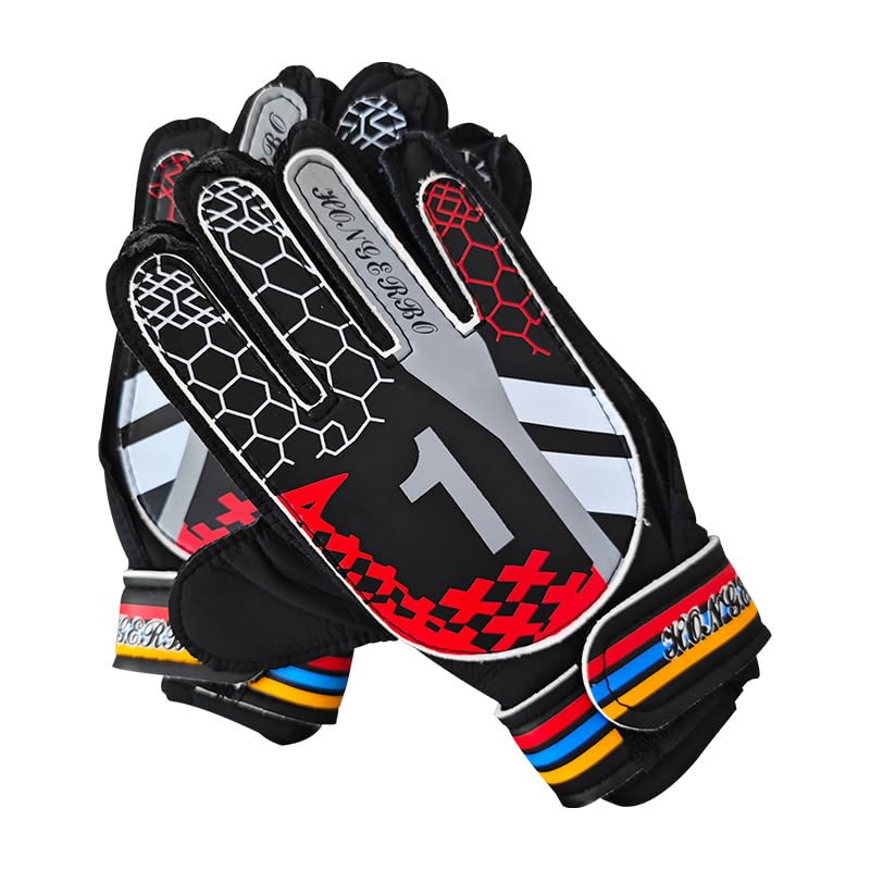 Proberos® Junior Children Football Soccer Gloves for Kids 6-15 Years
