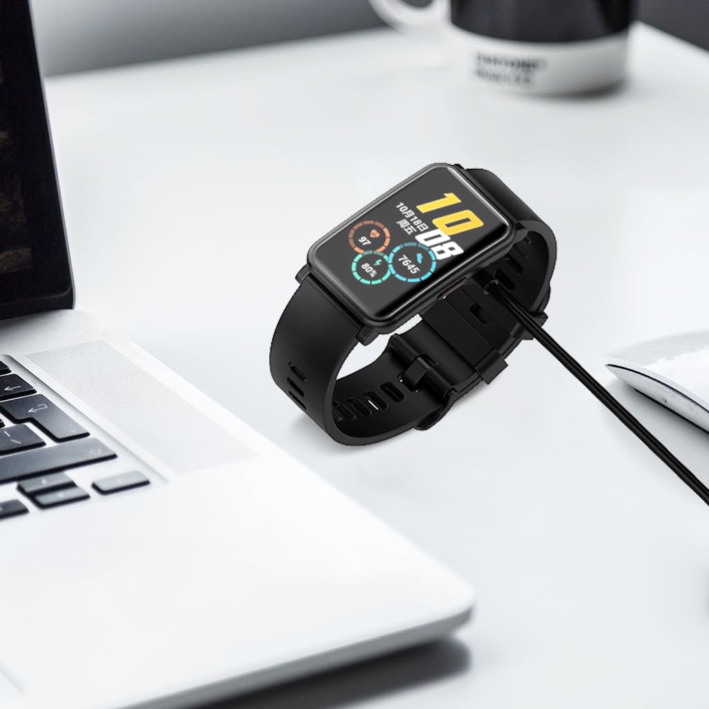 ZORBES USB Charger for Samsung Galaxy Fit 3 with Dual Pin Magnetic Connection | 3.3ft Cable