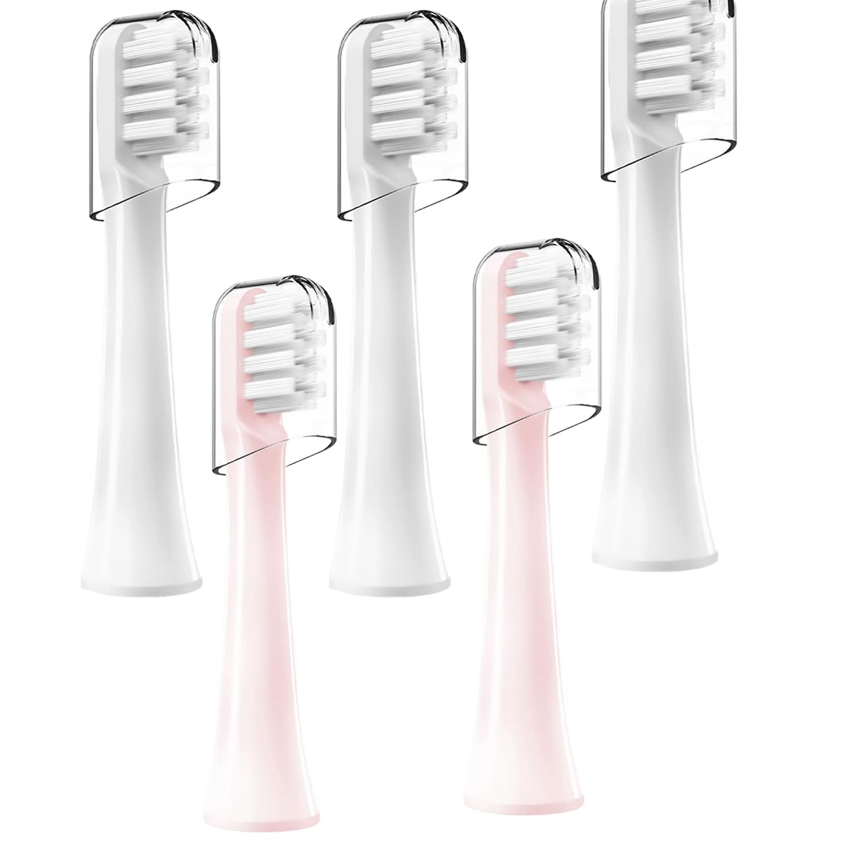 ZIBUYU Toothbrush Heads for Mijia Mi Home T100 MES603 featuring Ultra Fine DuPont Bristles | 5pcs Set for Sensitive Teeth