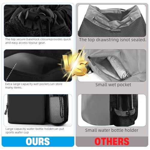 Proberos® Gym-Bag-Backpack-Bags-for-Women-Decathlon-Bag-Small-Backpack-Swimming-Bag-for-Kids-Sports-Bag-Drawstring-Bag