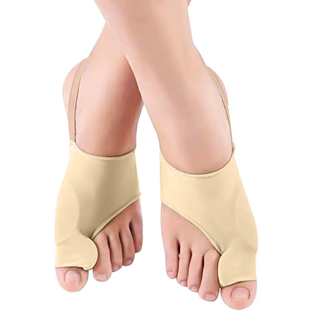 Zibuyu Bunion Corrector for Pain Relief with Gel Pad and Breathable Toe Separator | 1 Pair
