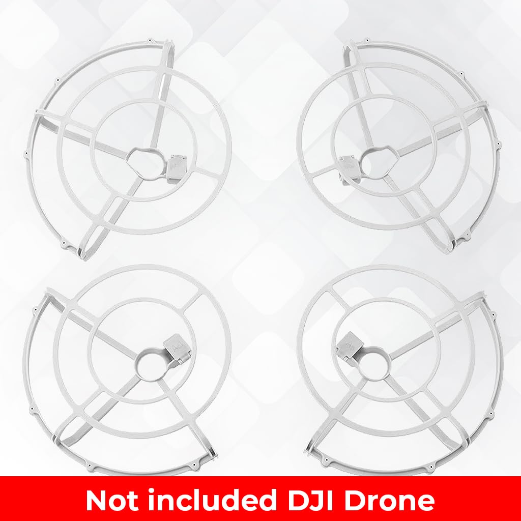 Zeitel Propeller Guards for DJI Mini 2 with Quick Clip-On Design and ABS Protection | 4pcs Set