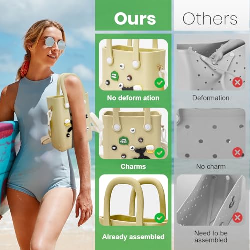 PALAY Fashion Phone Bag Handbag Small Handbag with Shoulder Strap Waterproof EVA Fun Cartoon Hand Bag Beach Bag Folding Handle Design Small Handbag Crossbody Bag Gift for Girls, 15x7x20cm
