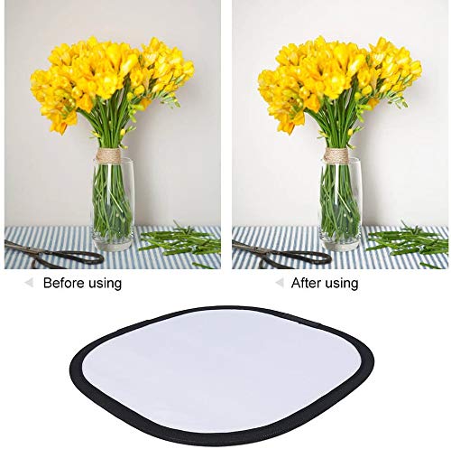 HASTHIP Gray White Balance Card for Photography with 30x30cm Double Sided 18% Grey Board | Portable Foldable Reference for Canon Nikon Sony