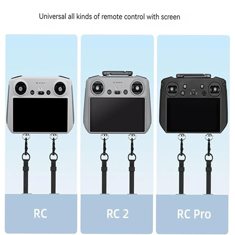 ZORBES Neck Strap Lanyard for DJI RC Controllers with Quick Release Clips & 30–55 in Adjustable Fit