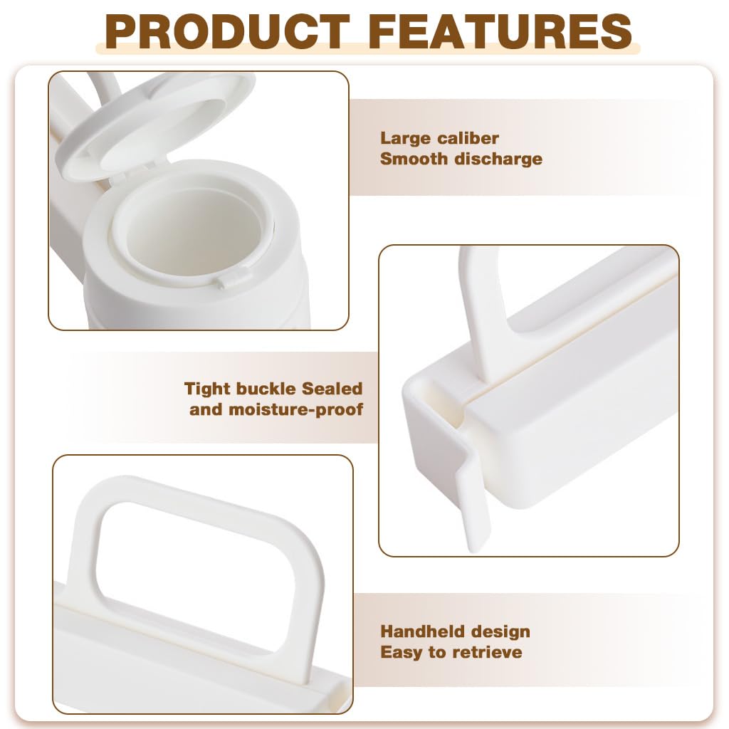 Supvox Clips for Packet Sealing for Food Storage with Leak Proof Pour Spout & PP Material | Reusable Airtight Cap