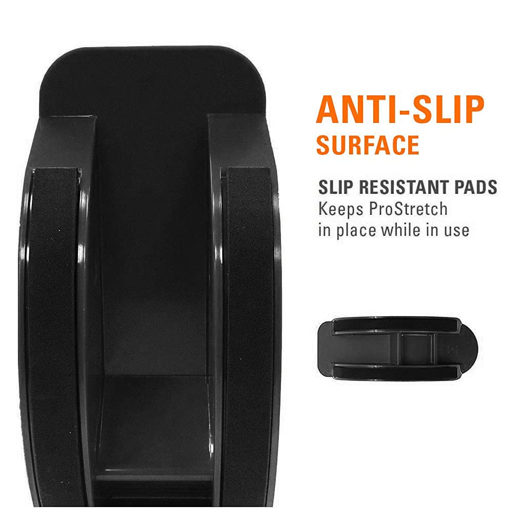 Optifit Calf Stretcher for Ankle Flexibility & Balance Training with Quiet Roller | 26 cm Plastic Device