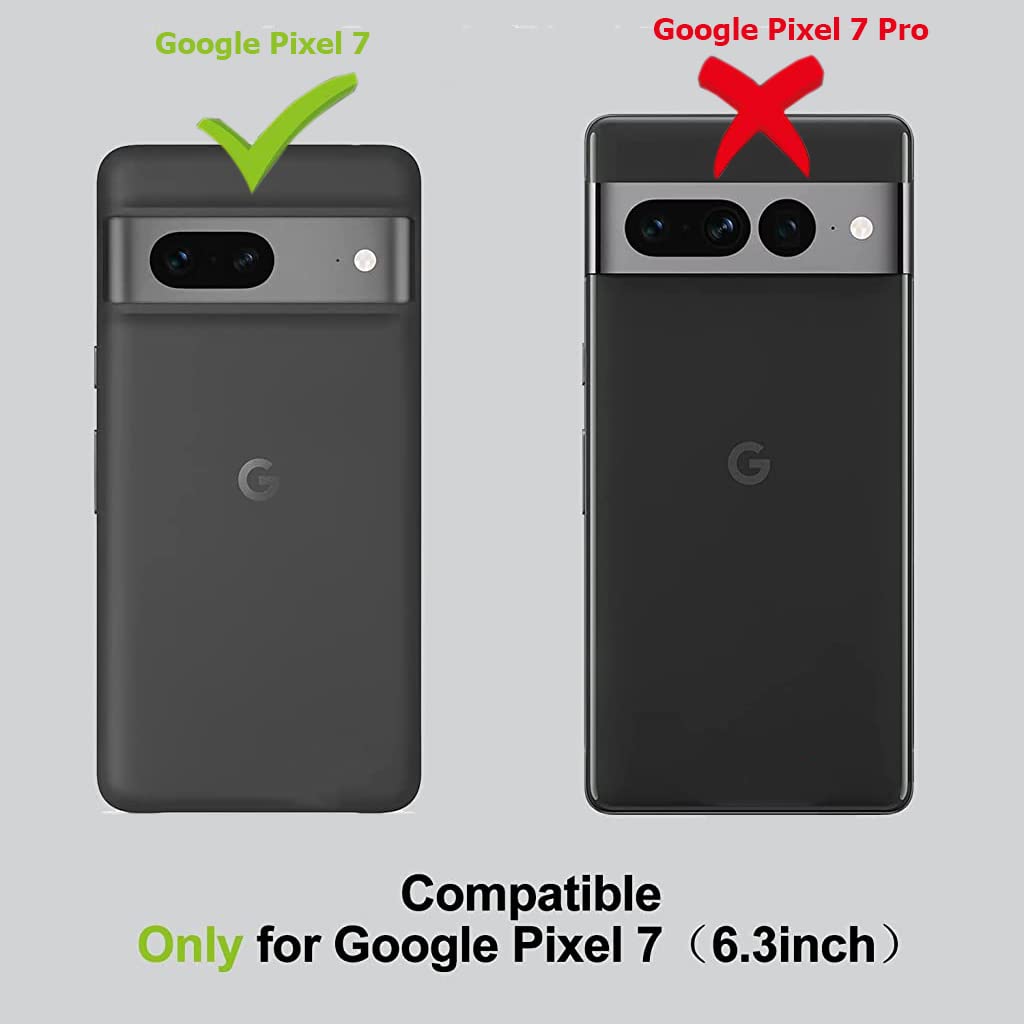 ZORBES Phone Case for Google Pixel 7 with 1.5mm Slim TPU Design | 360° Full Body Protection