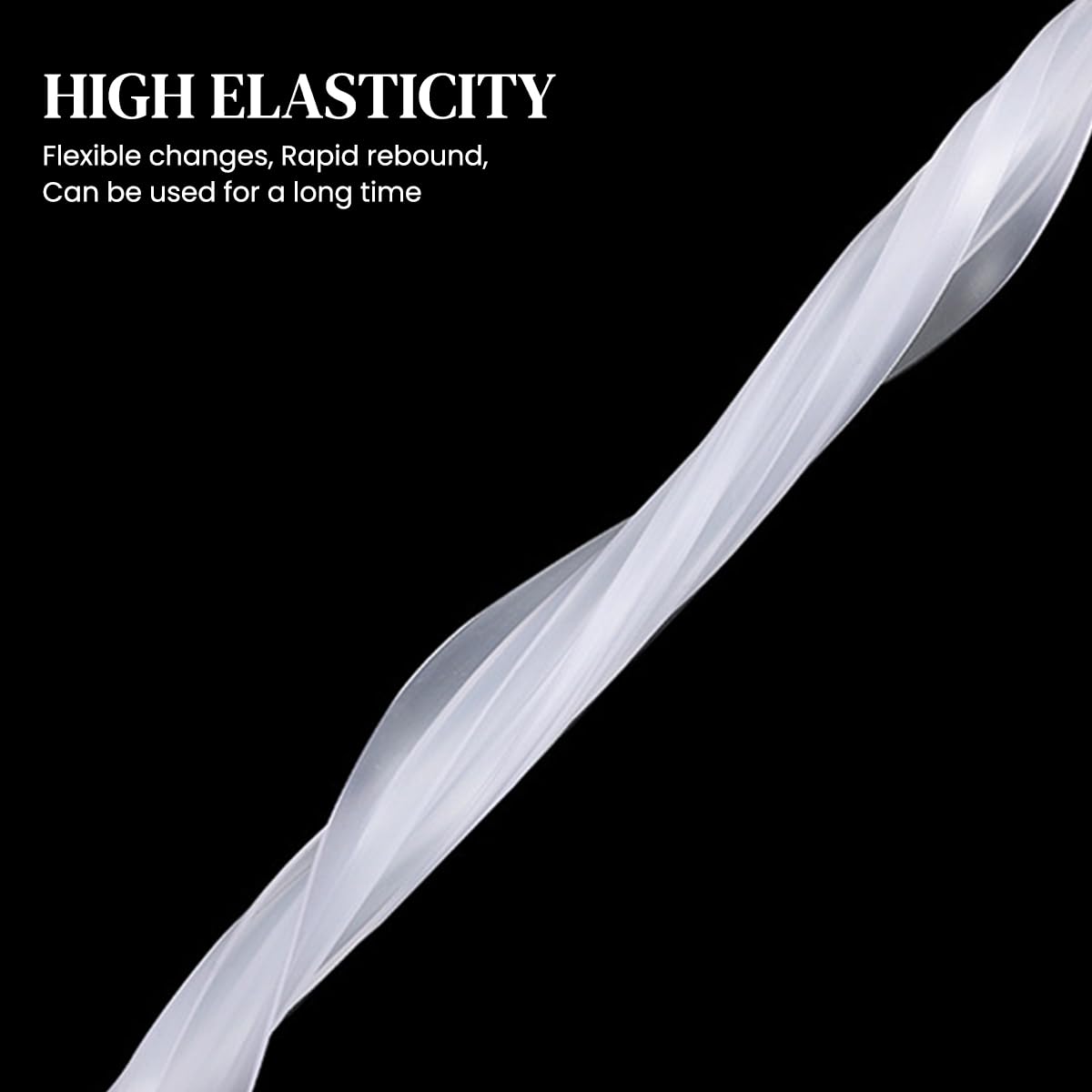 HASTHIP Weather Stripping Seal Strip for Doors and Windows 16.4ft with Snap In Design | Black Cotton