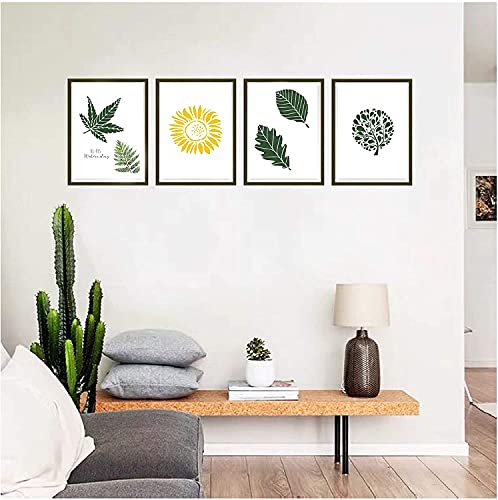 PATPAT® 9 Pcs Reusable Stencils Tropical Leaf Stencils Laser Cut Painting Template Painting Stencil for DIY Walls Art Scrapbook