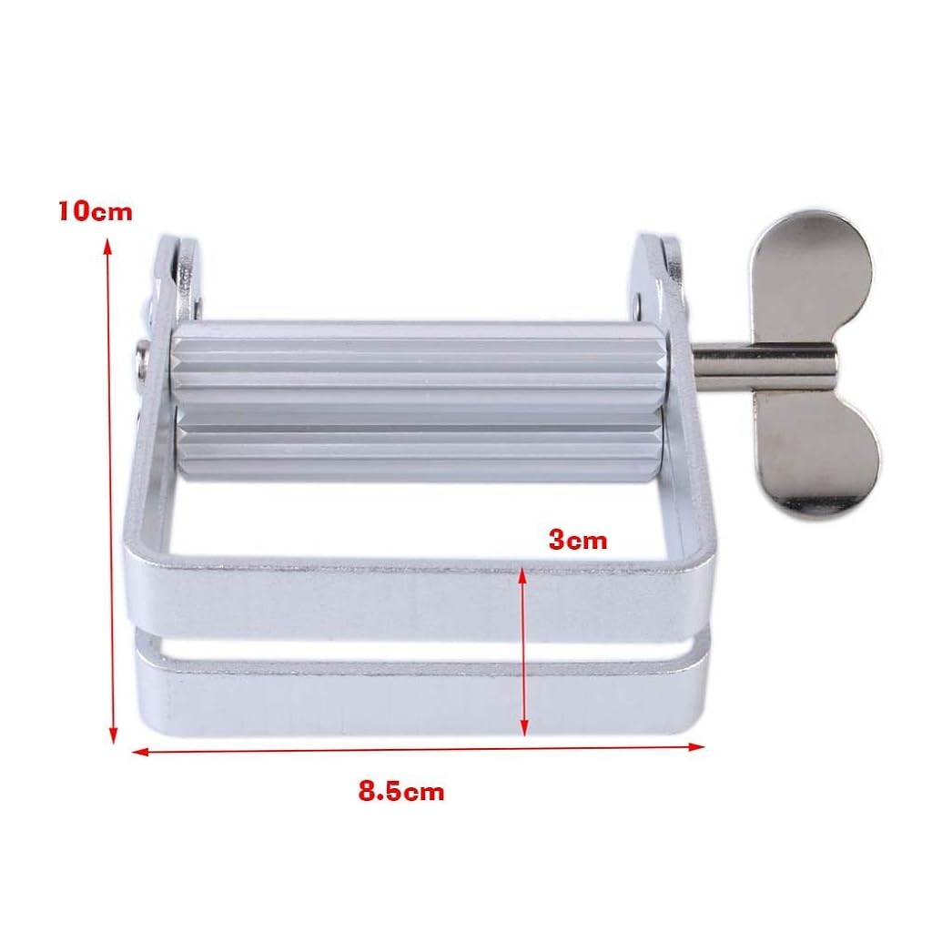 HASTHIP® Metal Tube Squeezer Wringer Tube Roller for Hairdressing Hair Color Dye Hand Cream Toothpaste