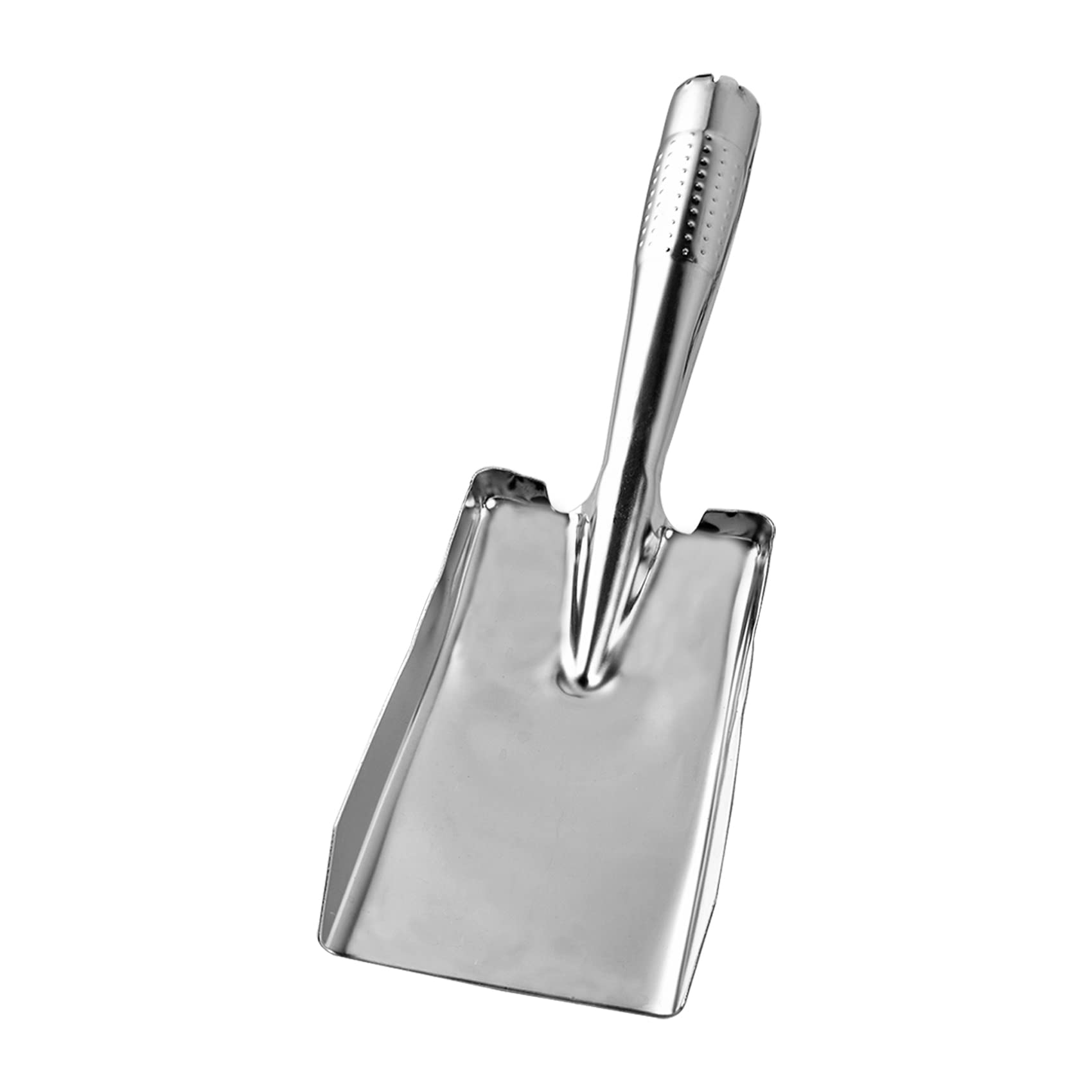 HASTHIP® Garden Shovel 10.6'', Stainless Steel Short Handle Hand Shovel, 3.14'' Wide Durable Gardening Trowel for Digging, Planting & Transplanting