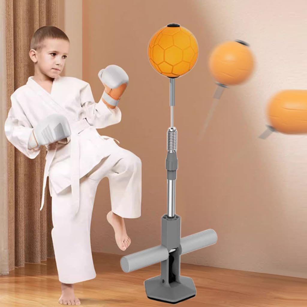 Proberos MMA Boxing Reflex Ball for Training with Adjustable 139–154cm Stand | PU Material