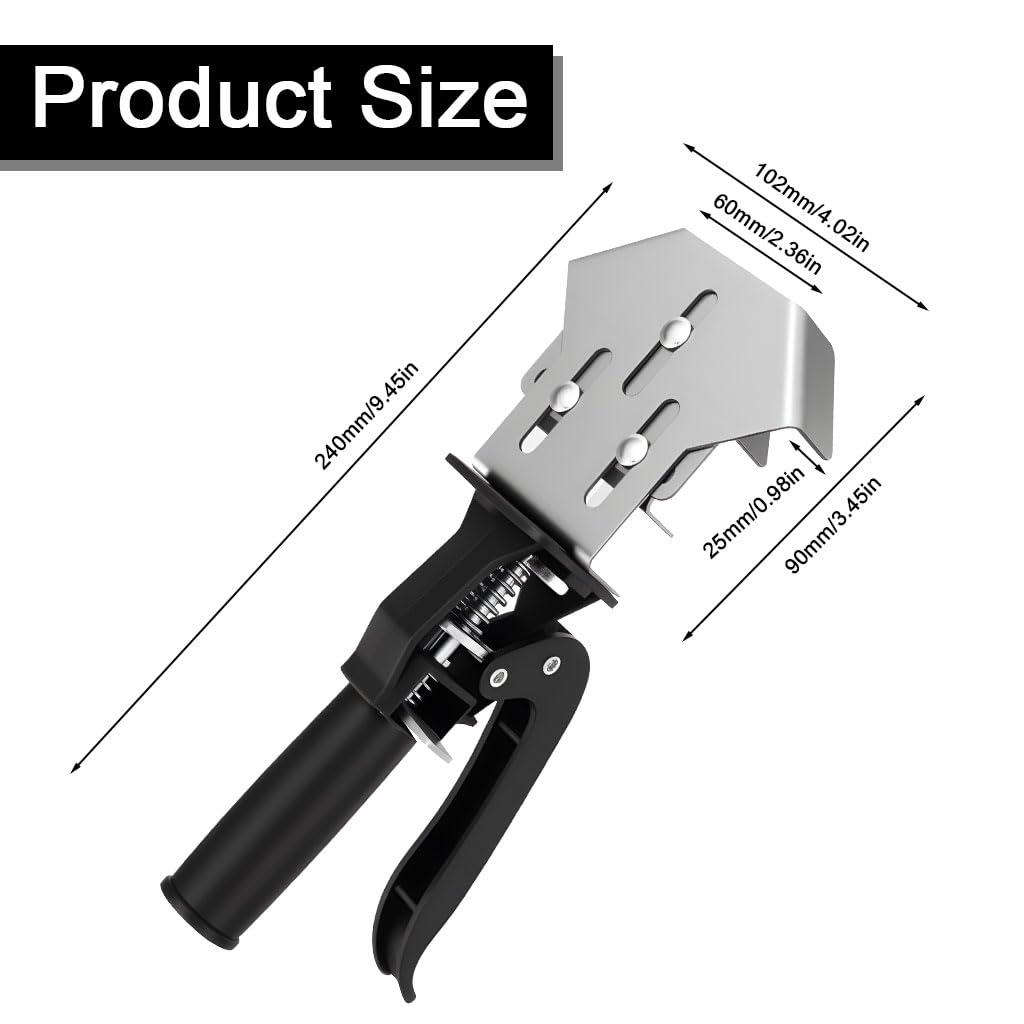 Serplex 90 Degree Corner Clamp for Woodworking and Cabinet Assembly with Quick Release Handle | Stainless Steel Right Angle Precision Tool