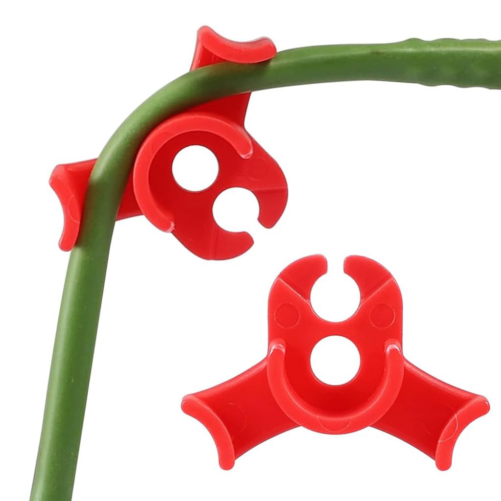 HASTHIP Plant Branch Benders for Stem Training with Dual Slot Design 30 pcs | Lightweight Plastic Clips