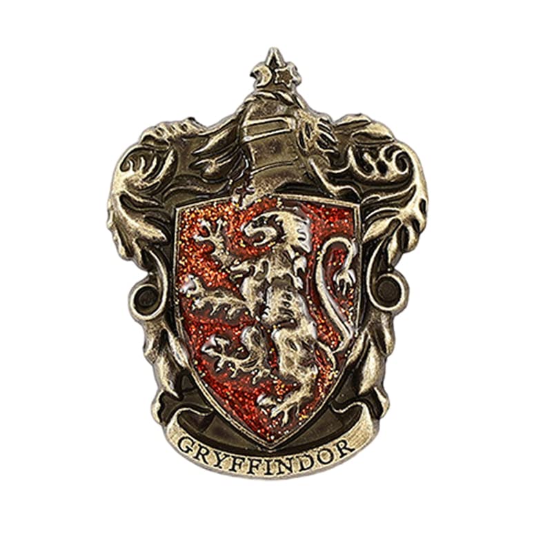 MAYCREATE® Cosplay Gryffindor Badge Made with Zinc Alloy Brooch for Halloween Costume Accessory,Boy & Girl,Kids Gift Toy