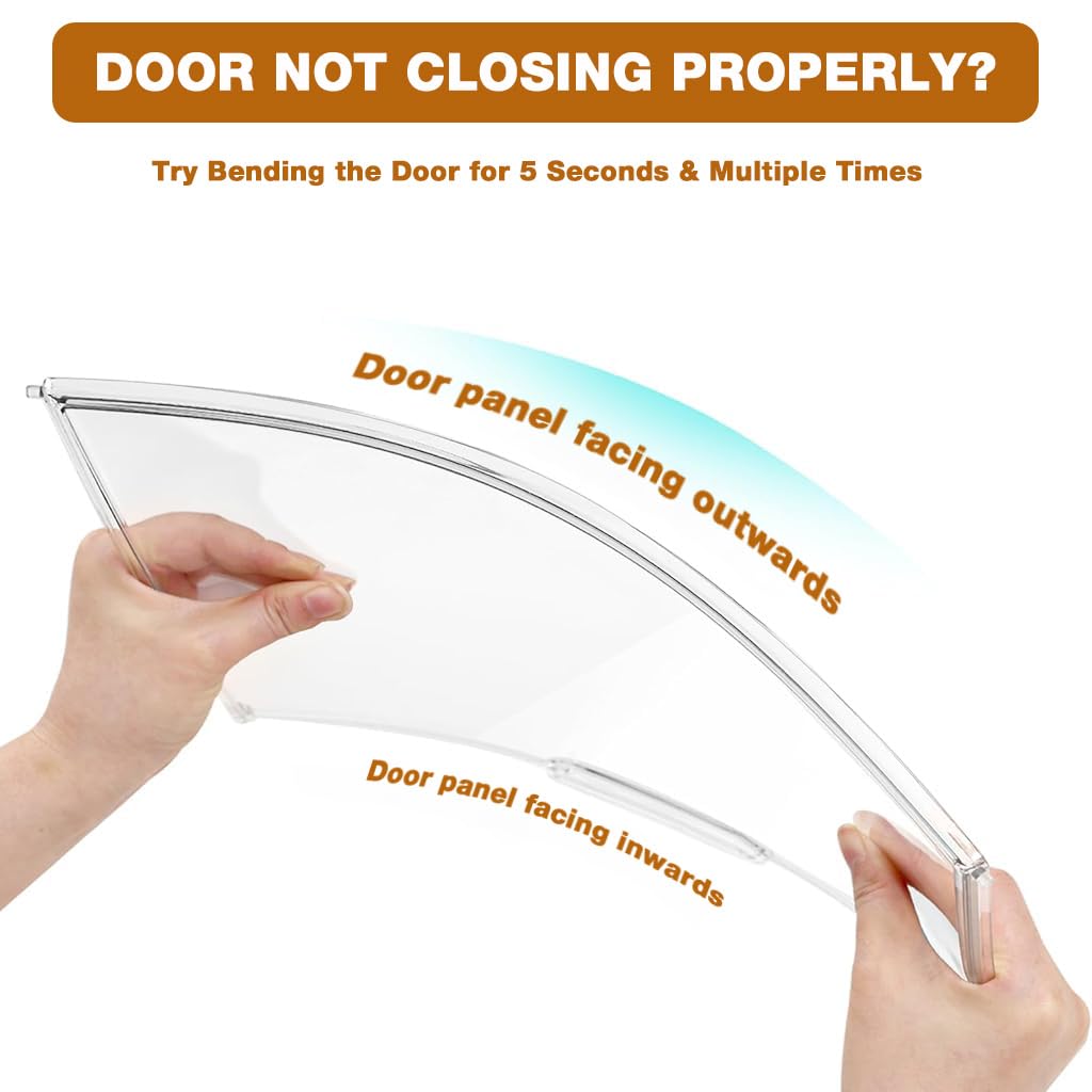 HASTHIP PET Display Box for 4'' Collectible Figures with Double Layer Closet and Door | Clear Sealed 27x14x36cm Stand for Desk or Wall