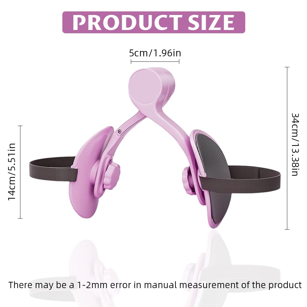 Proberos Pelvic Floor Muscle Trainer for Men and Women with 1–18 kg Adjustable Resistance | Cushioned Fit Strap for Thigh Arm Back and Chest Workouts