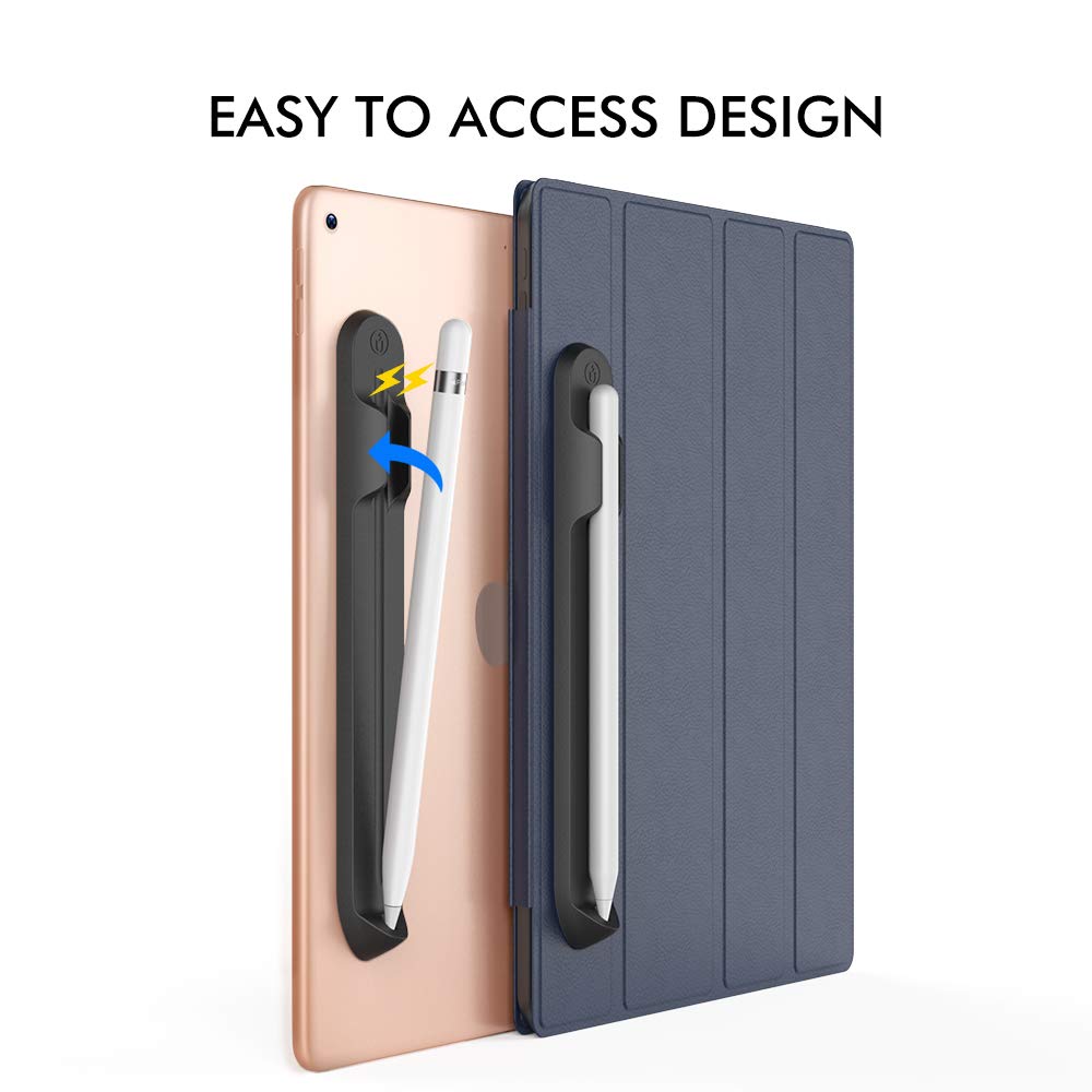 ZORBES Stylus Pen Holder for Apple Pencil 1st & 2nd Gen featuring Strong Magnetic Silicone Attachment