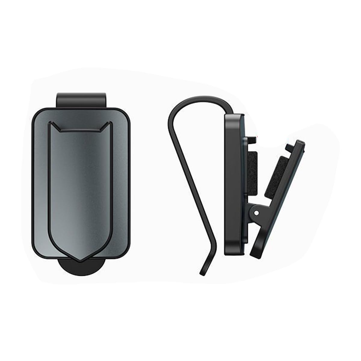 STHIRA Sunglasses Holder for Car Sun Visor with One-Hand Press-to-Open Clip | Sleek Protective Organizer