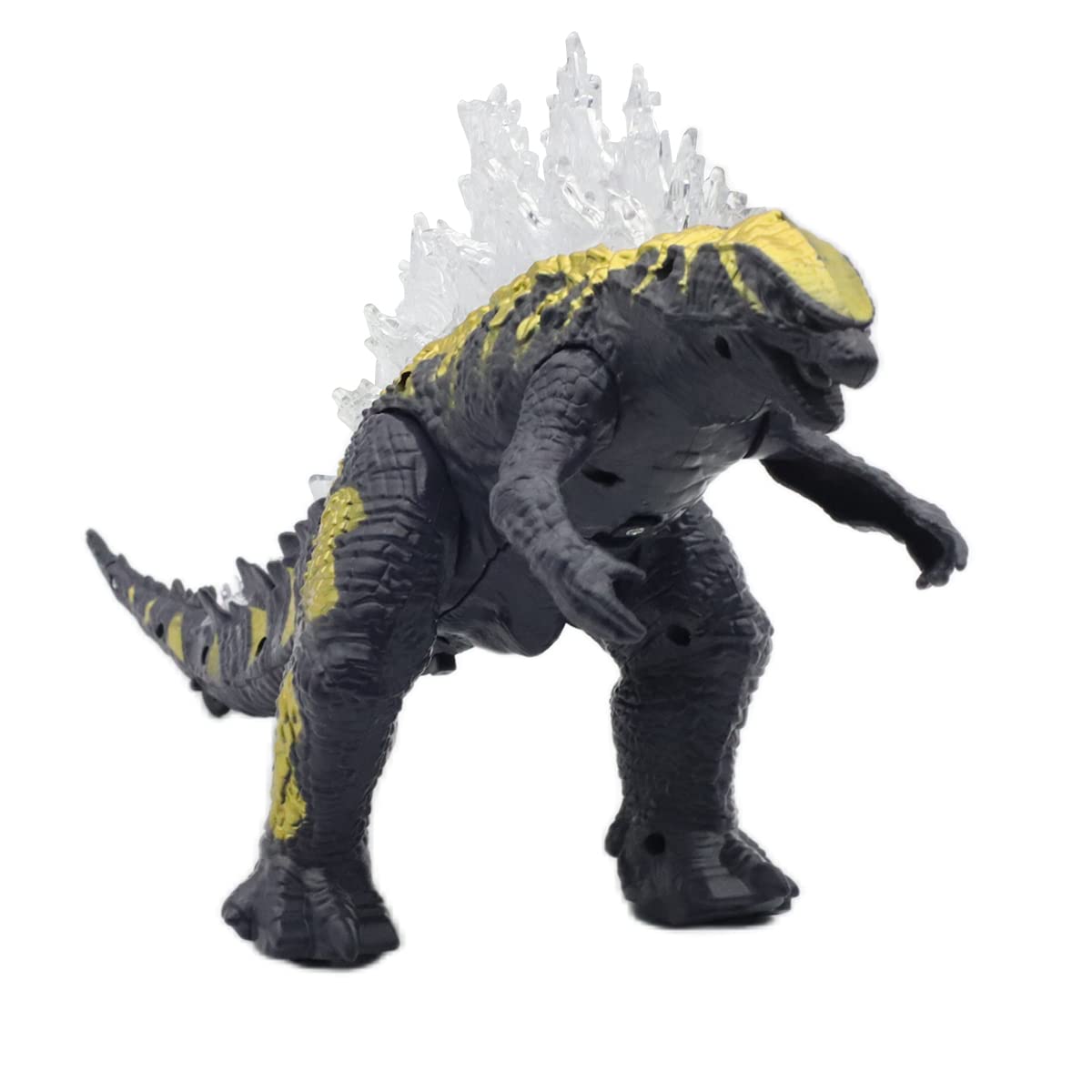 PATPAT Electric Godzilla Toy 14 in Model for Kids with Light Sound and Movable Tail | Vinyl Dinosaur Figure