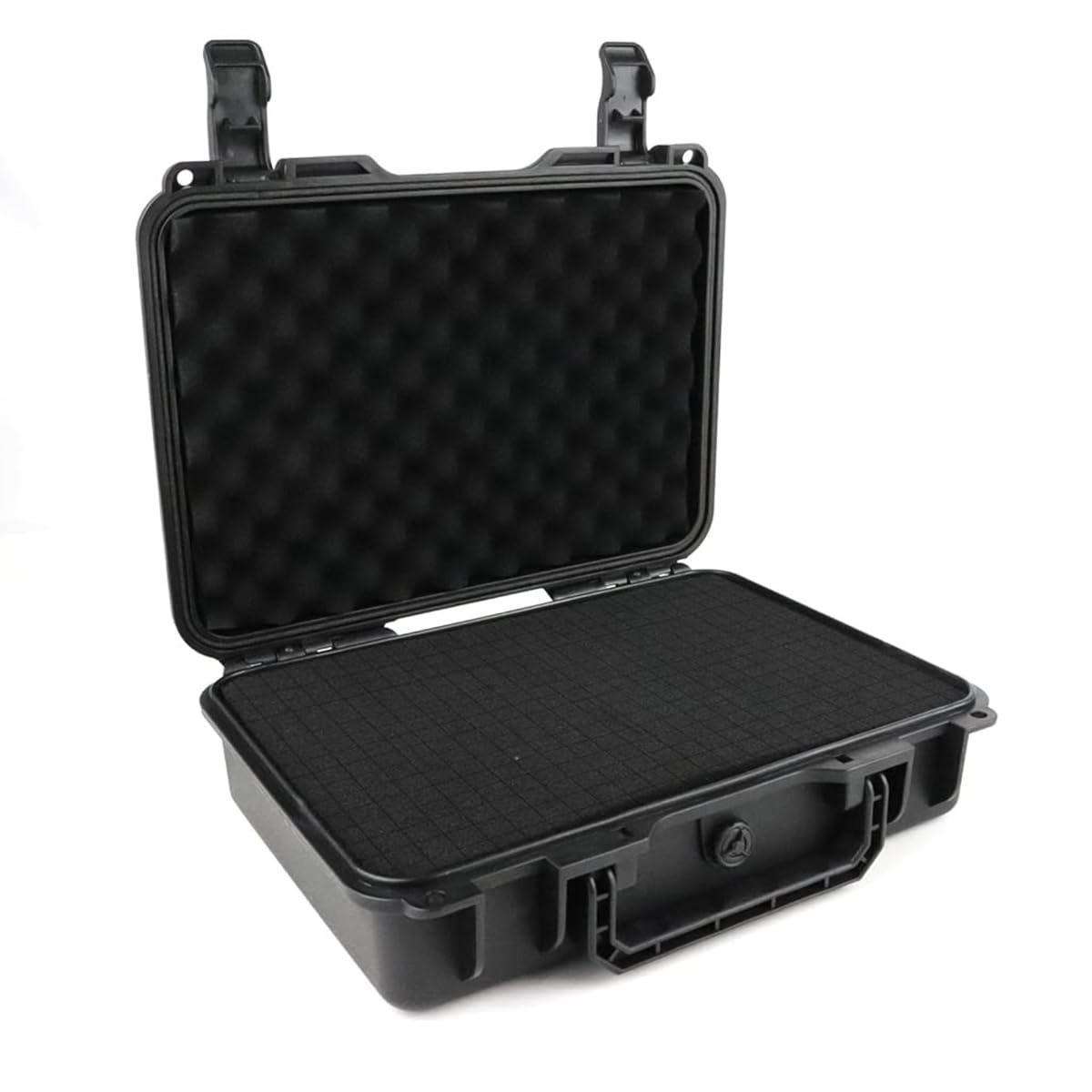 Serplex® Waterproof Hard Carry Case Bag Tool Case With Pre-cut Sponge Storage Box Safety Shockproof Organizer Hardware Tool Box Empty Hard Case for Jewelry, Camera Accessories, Electronics