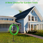 HASTHIP® Hose Reel for Garden Hose with Pipe Connector, Labor Saving Hose Reel Hose Holder Gardening, Landscaping, Car Washing, Maximum Length 25m